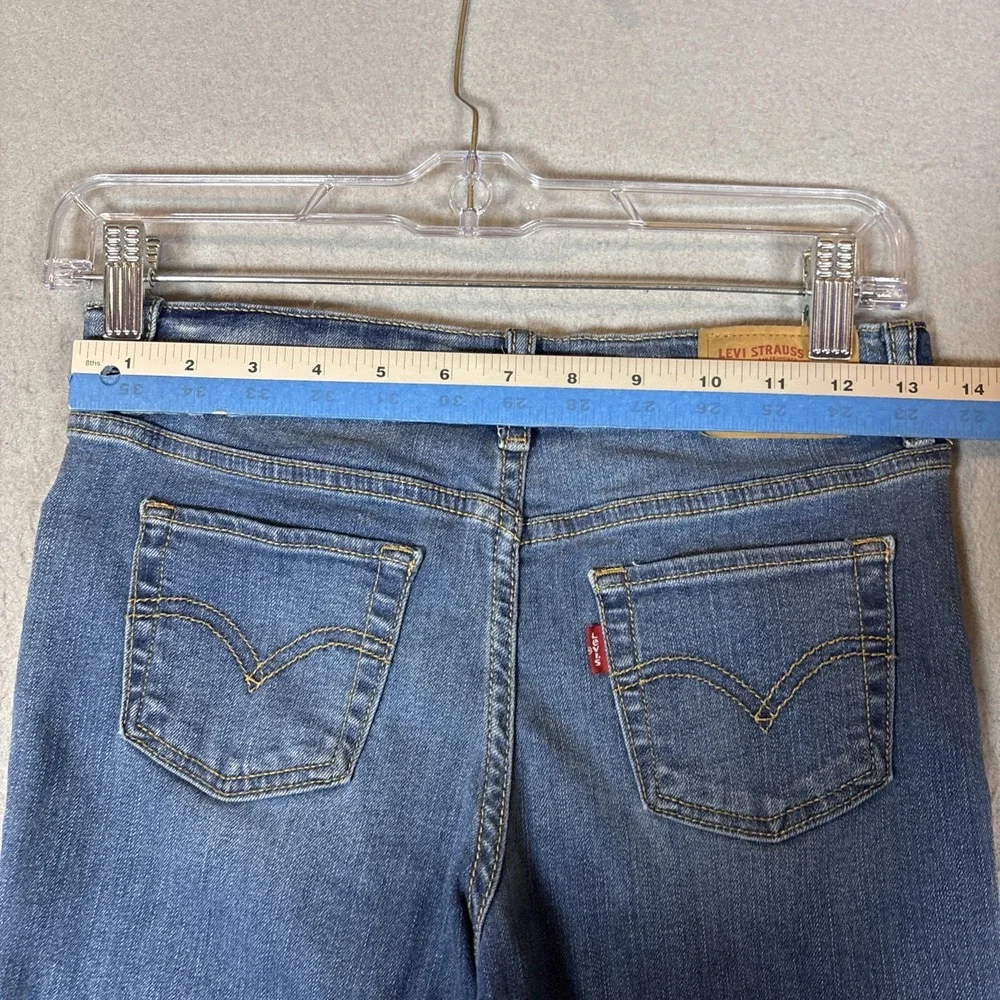 Youth Levi's Boot Cut Blue Jeans Size 10 Reg with Adjustable waist